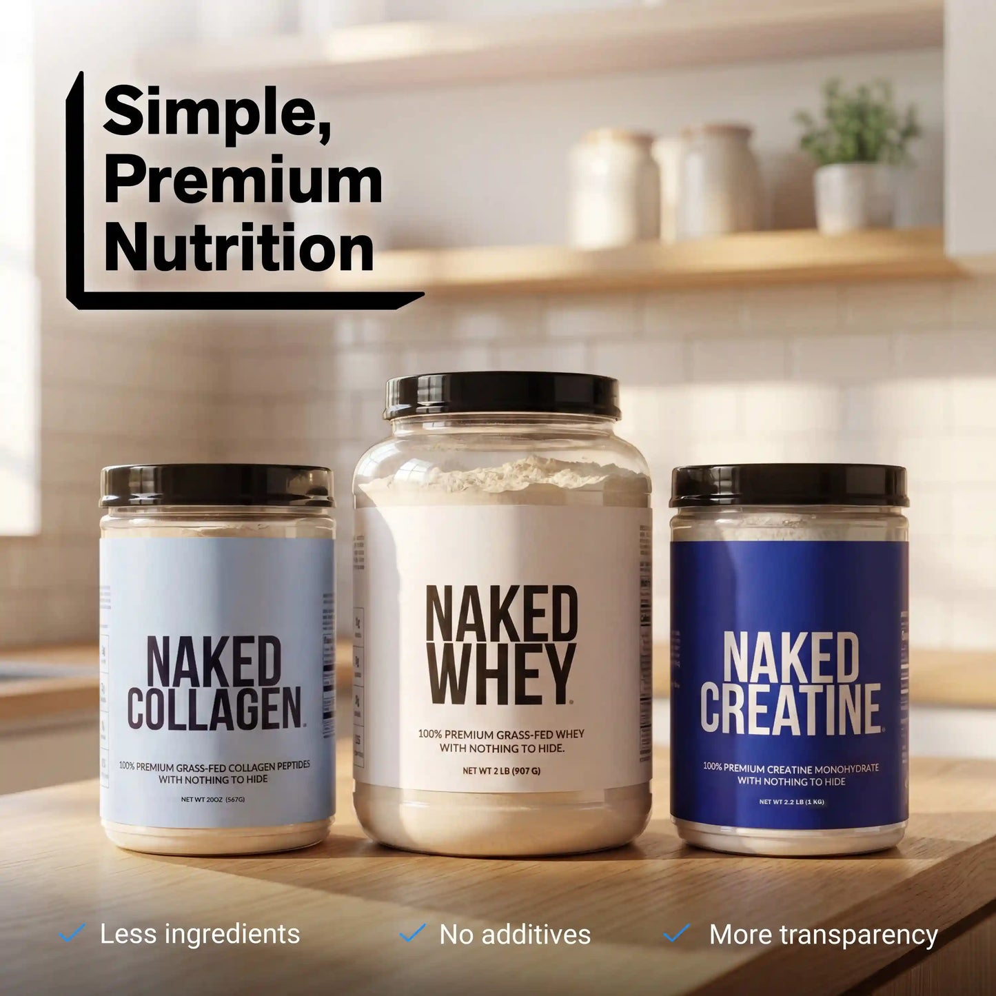 Vanilla Pea Protein Powder | Naked Vanilla Pea - 5LB