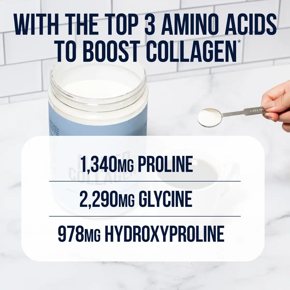 Collagen Peptides Packets | 20 Naked Collagen Packets