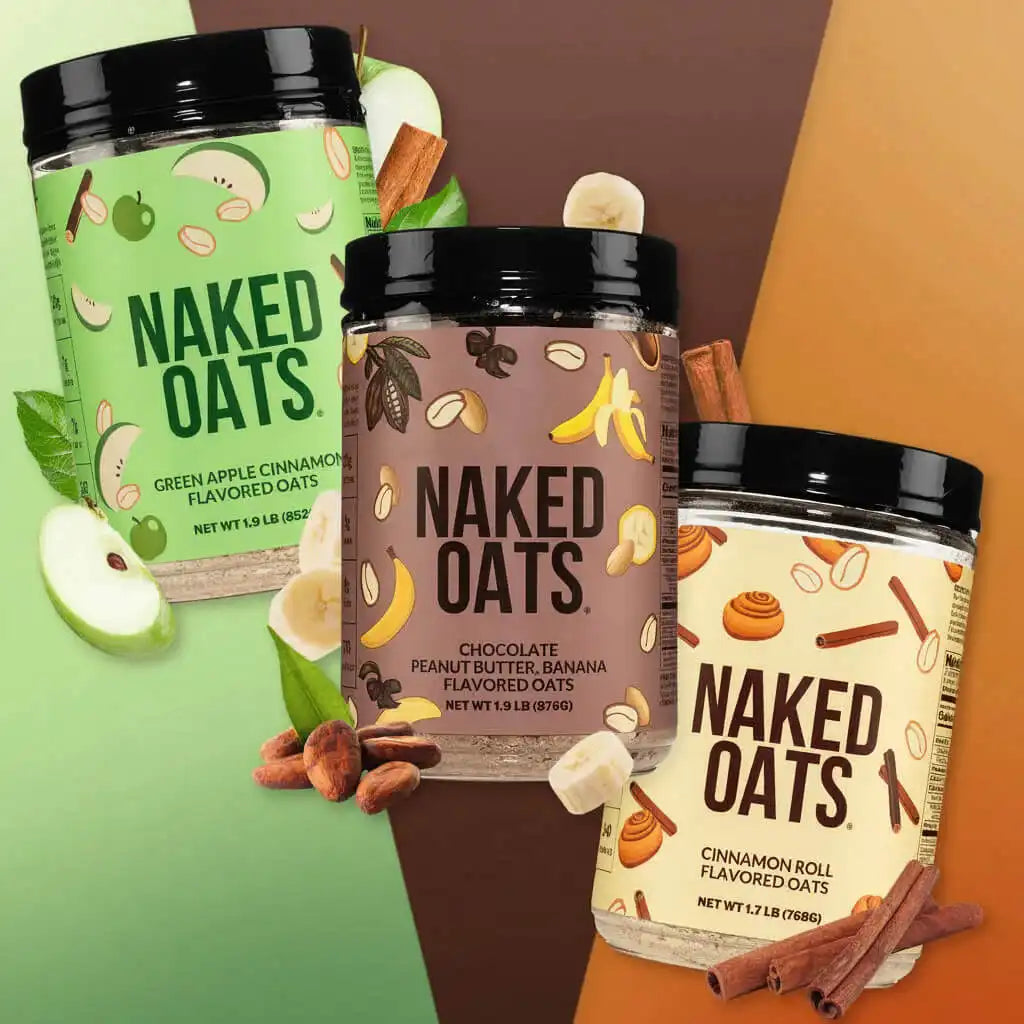 Green Apple Cinnamon Protein Oats | Naked Oats
