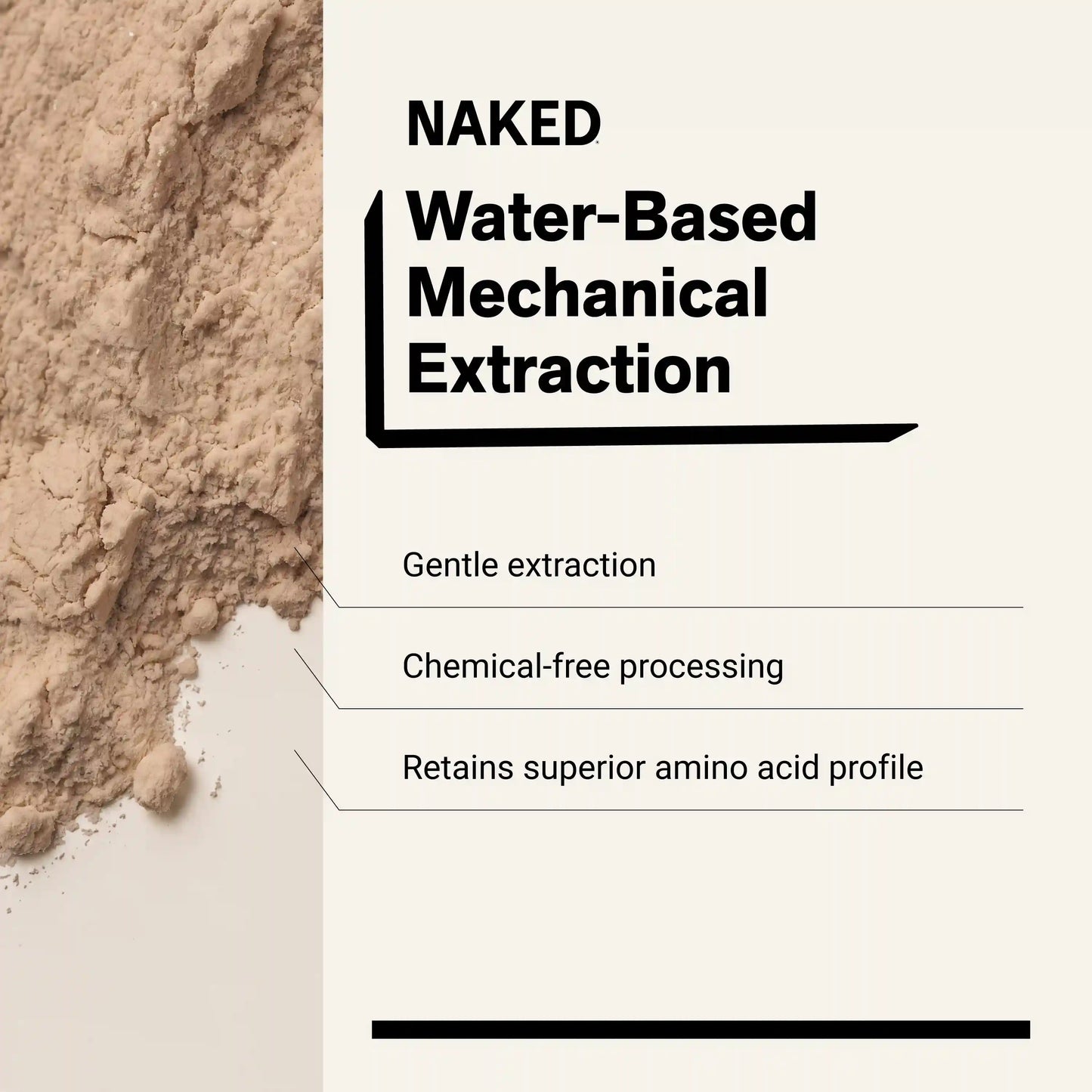 Chocolate Peanut Butter Pea Protein Powder | Naked Pea - 2LB