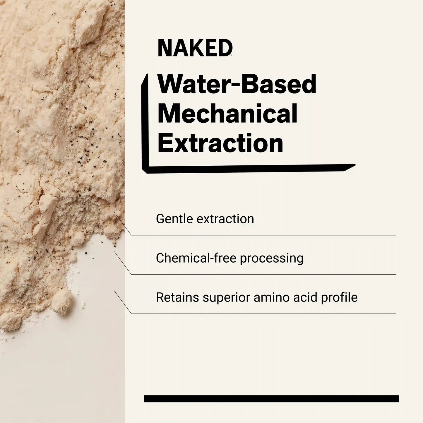 Vanilla Pea Protein Powder | Naked Vanilla Pea - 2LB
