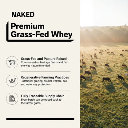 Chocolate Peanut Butter Whey Protein Powder 2LB | Naked Whey - 2LB