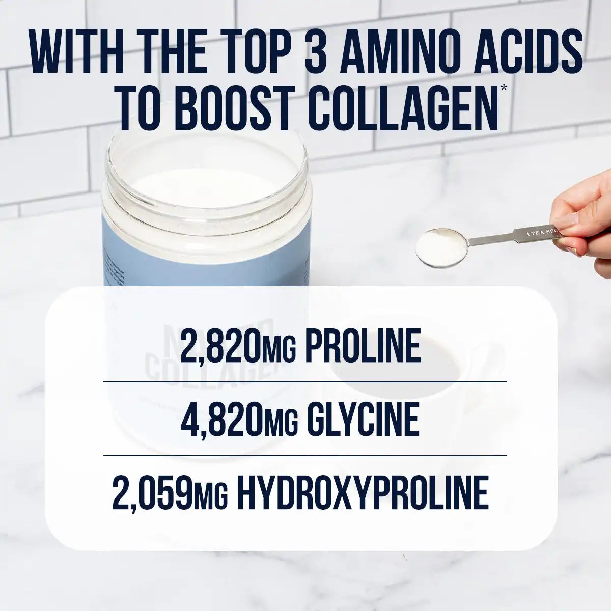 Chocolate Collagen Peptides with Hyaluronic Acid | Naked Collagen Advanced - 1.3 LB