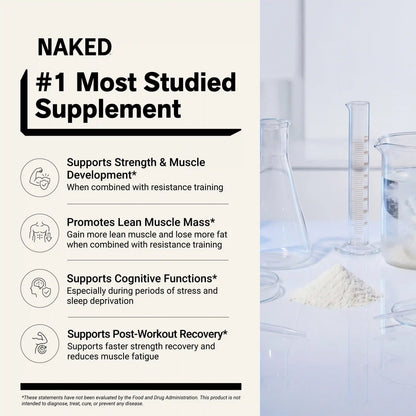 Creatine Monohydrate Powder | Naked Creatine - 1.1LB