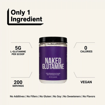 Glutamine Powder | Naked Glutamine 1KG